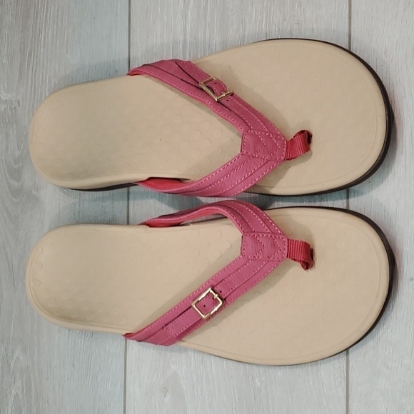 Vionic Women Patty Thong Sandals Flats Slides shoes sz 11 - Picture 3 of 9